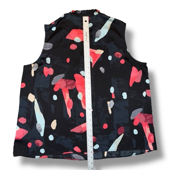 NIC+ZOE KALEIDOSCOPE TANK - XXL Black Multi - Picture 12 of 13